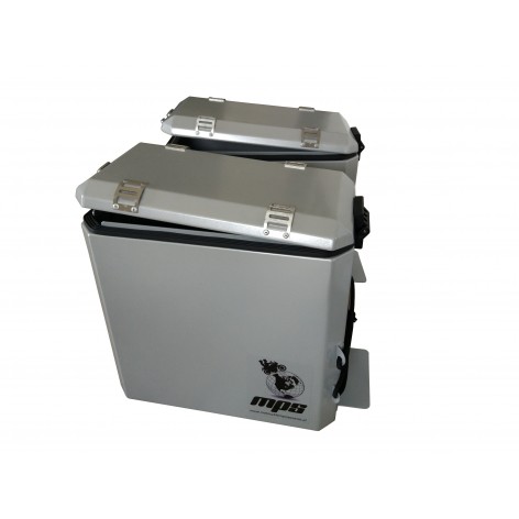 Kufry motocyklowe aluminiowe - MPS02