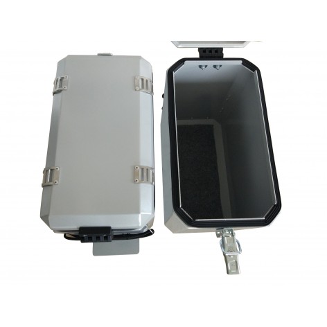 Kufry motocyklowe aluminiowe - MPS02