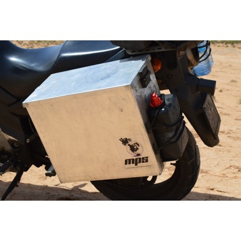 Kufry motocyklowe aluminiowe - MPS03
