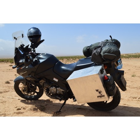 Kufry motocyklowe aluminiowe - MPS03
