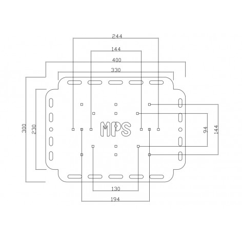 Płyta pod bagaż MPS - 40x30