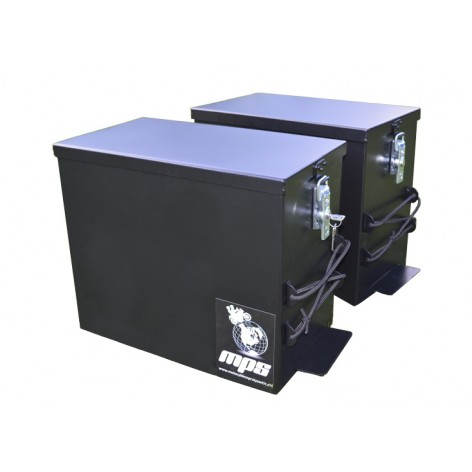 Kufry motocyklowe aluminiowe - MPS03