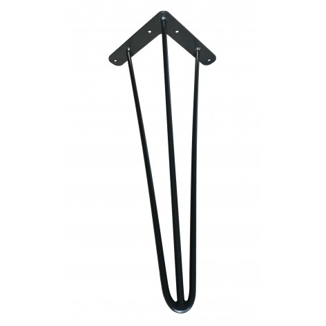 Metalowe Nogi loft Hairpin Legs 70cm - 3 pręty