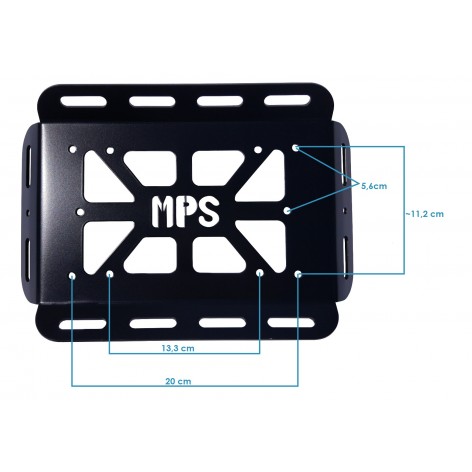 Bagażnik na kufer MPS - 26x16 - mały