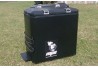 Kufry motocyklowe aluminiowe MPS - czarny mat